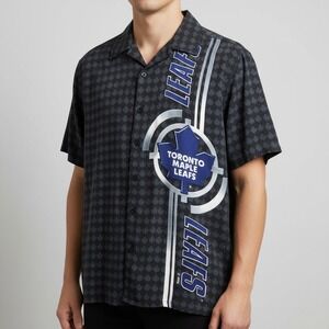 💣💥 CLEAROUT:   Y2K Toronto Maple Leaf's Hawaiian Shirt L‎